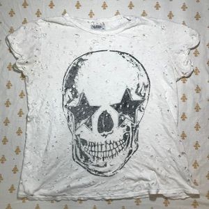 LAUREN MOSHI SKULL TEE